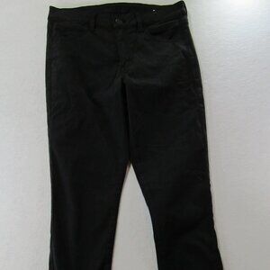 American Eagle Jeans Womens 10L Black Hi-Rise Jegging Stretch Cotton Blend Denim